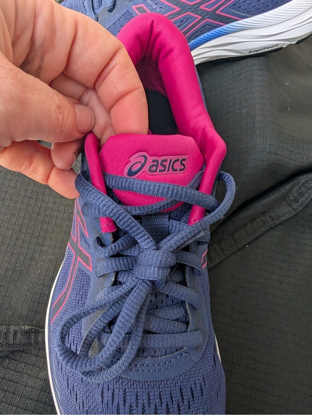 ASICS Women's GEL-Excite 6 Running Shoes Sz 6 Indigo Pink Rave Athletic Comfort - Picture 4 of 13